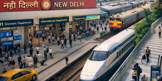 अब एयरपोर्ट जैसा दिखेगा New Delhi Railway Station, यात्रियों के लिए शुरू होगा स्मार्ट सफर अनुभव
