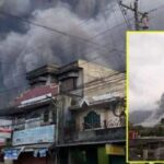 मायोन ज्वालामुखी का बढ़ा खतरा, 6 किमी दायरा सील; फिलीपींस में बड़े पैमाने पर लोगों का पलायन
