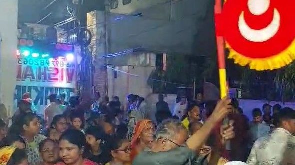 भगवान जगन्नाथ की 34वीं रथयात्रा से भक्तिमय हुआ मथुरा, श्रद्धालुओं ने खींचा रथ