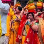 बदायूं में भक्तिमय माहौल, कलश यात्रा के साथ श्रीमद्भागवत कथा का आगाज